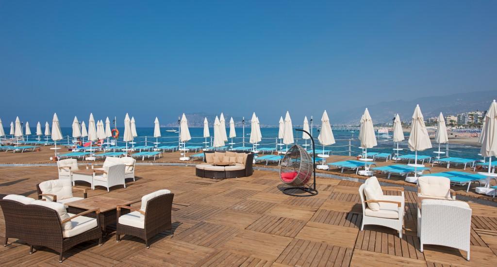 Asia Beach Resort & Spa Hotel Алания Экстерьер фото