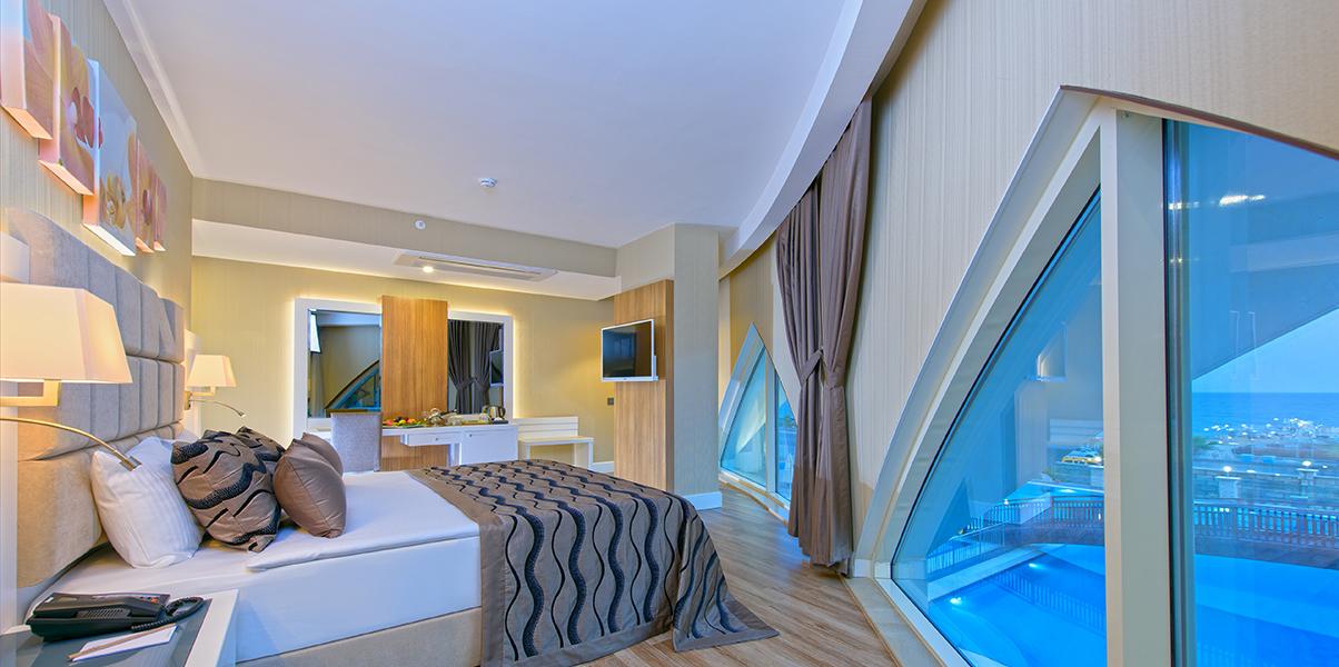 Asia Beach Resort & Spa Hotel Алания Экстерьер фото