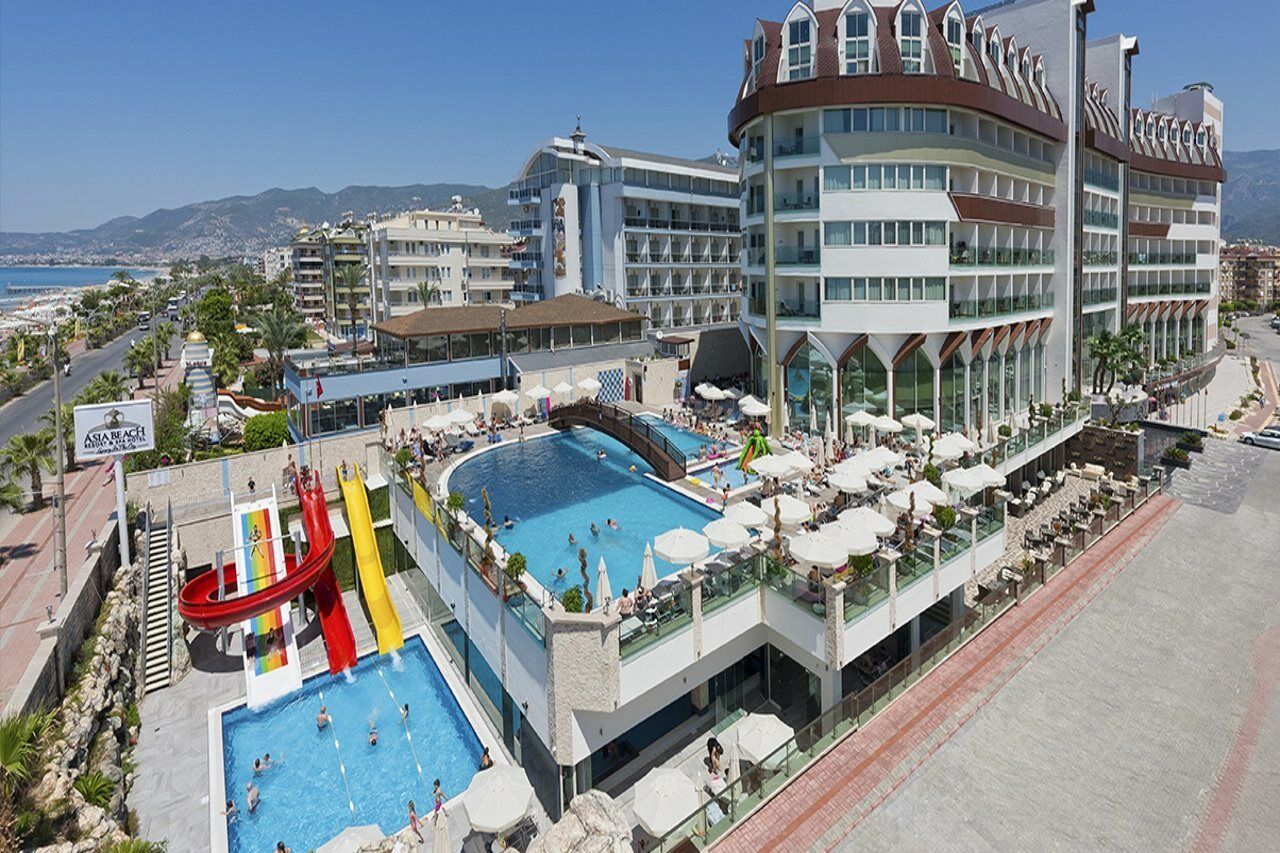 Asia Beach Resort & Spa Hotel Алания Экстерьер фото